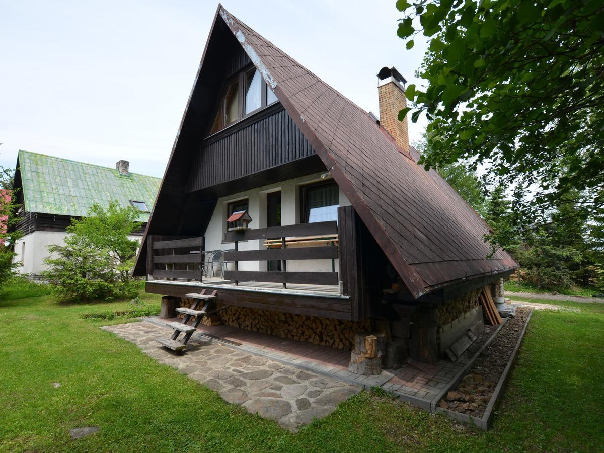 Nice Holiday Home In The Ore Mountains Only 500M From The Chairlift Loucna pod Klinovcem Exterior photo